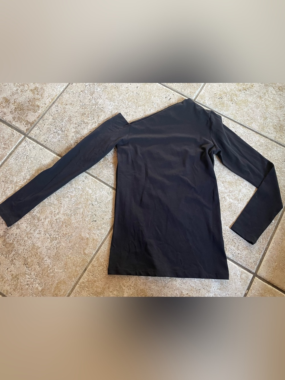 VICI Black Long Sleeve Crew Neck Top